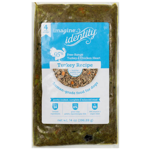 Identity Imagine 95% Turkey Gently Cooked Wet Dog Food 14oz - Poudre Pet and Feed Supply